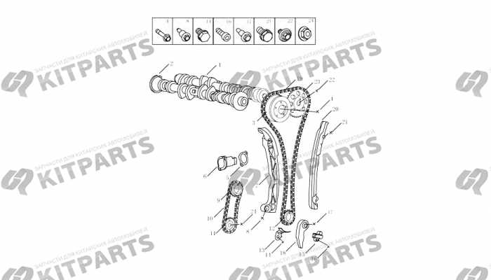 CAMSHAFT Geely Emgrand X7