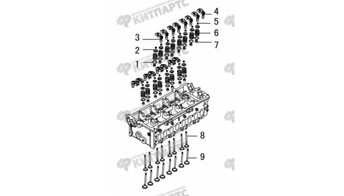 Клапаны впускные и выпускные Great Wall Hover H5